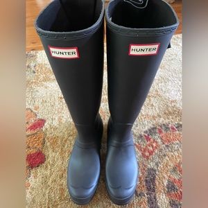 Women’s Matte Hunter rubber/rain boots